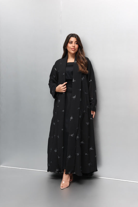 Flora Abaya Set